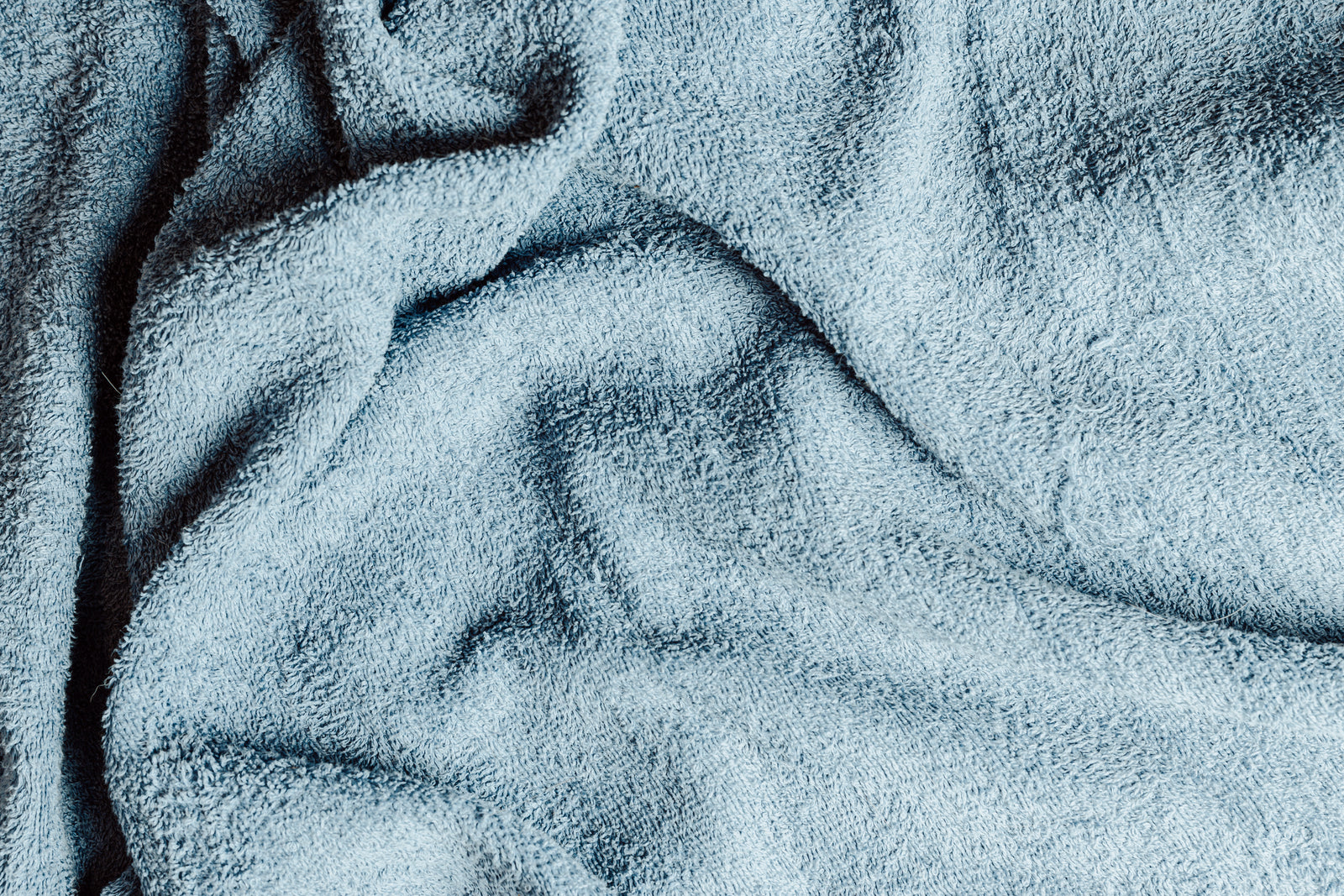 Close-up of terry cloth pile